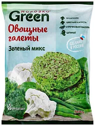Галеты МОРОЗКО Зеленый микс шпинатные с/м 300г