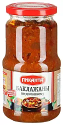 Баклажаны ПИКАНТА по-домашнему ст/б 520г