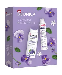ПН ДЕОНИКА Нежное прикосновение антиперспирант спрей+гель для душа