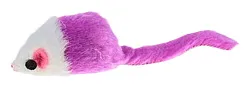 Игрушка для кошек ФОКСИКЕТ Мышка с белой мордочкой