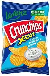 Чипсы ЛОРЕНЦ Кранчипс сметана специи 70г