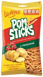 Картофельная соломка ЛОРЕНЦ Помстикс паприка 100г