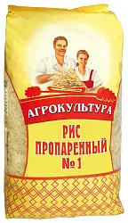 Рис НАЦИОНАЛЬ Агрокультура №1 пропаренный м/у 800г