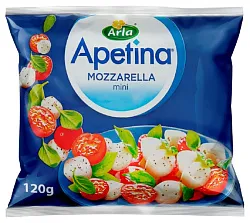 Сыр АПЕТИНА Моцарелла Мини бзмж 45% 120г