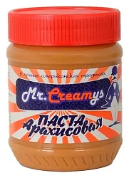 Паста МИСТЕР КРЕМИС арахисовая классическая 340г