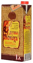 Вино ДУША МОНАХА красное п/сл 10-12% т/пак 1л