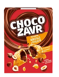 Завтрак ЛЮБЯТОВО Шокозавр подушечки с шоколадно-ореховой начинкой 220г
