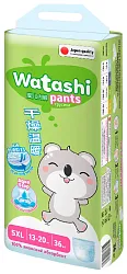 Подгузники-трусики ВАТАШИ 13-20кг 36шт