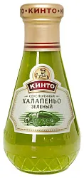 Соус КИНТО Халапеньо зеленый перечный ст/б 195г