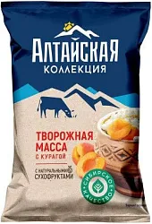 Творожная масса АЛТАЙСКАЯ КОЛЛЕКЦИЯ с курагой бзмж 7.5% 180г