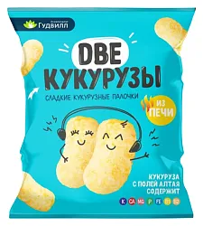 Палочки кукурузные ДВЕ КУКУРУЗЫ 80г