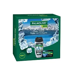 ПН ПАЛМОЛИВ Мен Арктический ветер и северный океан гель для душа 250мл+туалетное мыло 90г