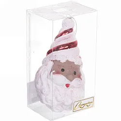 Елочная игрушка СЕРПАНТИН Сказочный Дед Мороз красная
