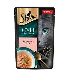 Корм для кошек ШЕБА Суп ароматная уха 70г