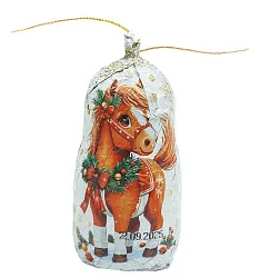 Фигурка шоколадная СЛАДКАЯ СКАЗКА Лошадь в фольге 35г