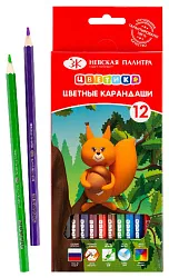 Карандаши цветные ЦВЕТИК 12шт арт.37411401