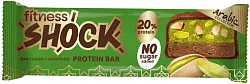 Батончик ФИТНЕС ШОК фисташка шоколад 50г