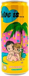 Газ.напиток ЛАВ ИС ананас кокос ж/б 0.33л