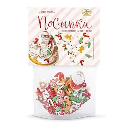 Посыпки ПАРФЭ Санта сложный микс 55г