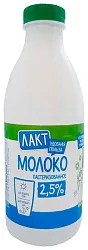 Молоко ЛАКТ бзмж 2.5% пэт 850г