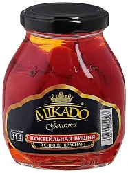 Вишня МИКАДО красная коктейльная ст/б 314мл