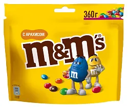 Драже М&M с арахисом 360г