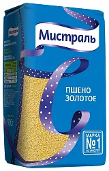 Пшено МИСТРАЛЬ Золотое м/у 900г