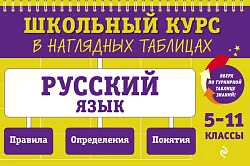 Книга ЭКСМО Русский язык 5-11 класс