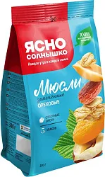 Мюсли ЯСНО СОЛНЫШКО Ореховые 300г