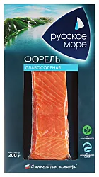 Форель РУССКОЕ МОРЕ филе-кусок с/с в/у 200г