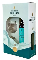 Коньяк ФРАНСУА ДЕ МАРТИНЬЯК 40% ПК 0.7л+бокал