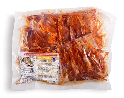 Ребра свиные в маринаде по-домашнему охл пакет в/у 1кг