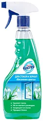 Стеклоочиститель для стекол и зеркал МИСТЕР ЧИСТЕР с ароматом весенних цветов курок 500мл
