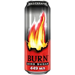 Энергетический напиток БЕРН оригинальный без сахара ж/б 0.449л