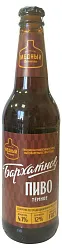 Пиво БАРХАТНОЕ темное фильтрованное пастер 4.1% ст/б 0.45л