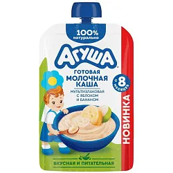 Каша АГУША мультизлаковая яблоко банан 100г