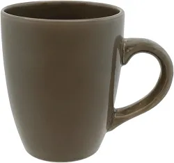 Кружка глянцевая серая 320мл