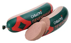 Колбаса СИБАГРО печеночная 300г