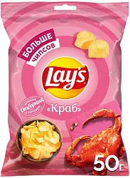 Чипсы ЛЕЙС краб 50г