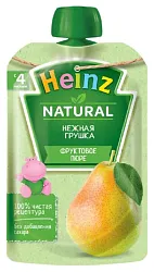 Пюре ХАЙНЦ нежная грушка пюр/пак 90г