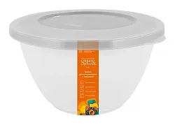 Миска ШУГА&СПАЙС Корица с крышкой белый зефир 1.5л арт.SE188310048