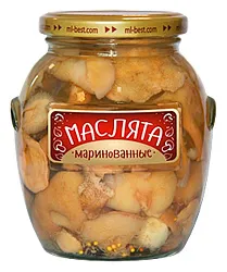 Маслята МЕДВЕДЬ ЛЮБИМЫЙ  маринованные ст/б 580мл