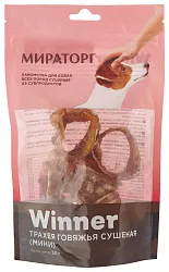 Лакомство для собак МИРАТОРГ Трахея говяжья 50г