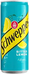 Газ.напиток ШВЕПС Биттер лимон ж/б 0.33л