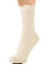 Носки женские ХОББИ ЛАЙН бежевые р.36-40 арт.207-25