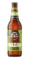 Пиво БОЧКАРИ Мазай Лайтовый светлое пастер 4.2% ст/б 0.44л