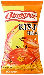 Чипсы БИНГРЭ крабовые 80г
