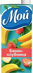 Нектар МОЙ клубника банан 0.95л