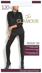 Колготки ГЛАМУР Велюр 120ден неро 2