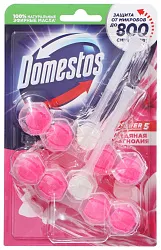 Туалетный блок ДОМЕСТОС Ледяная магнолия 2шт